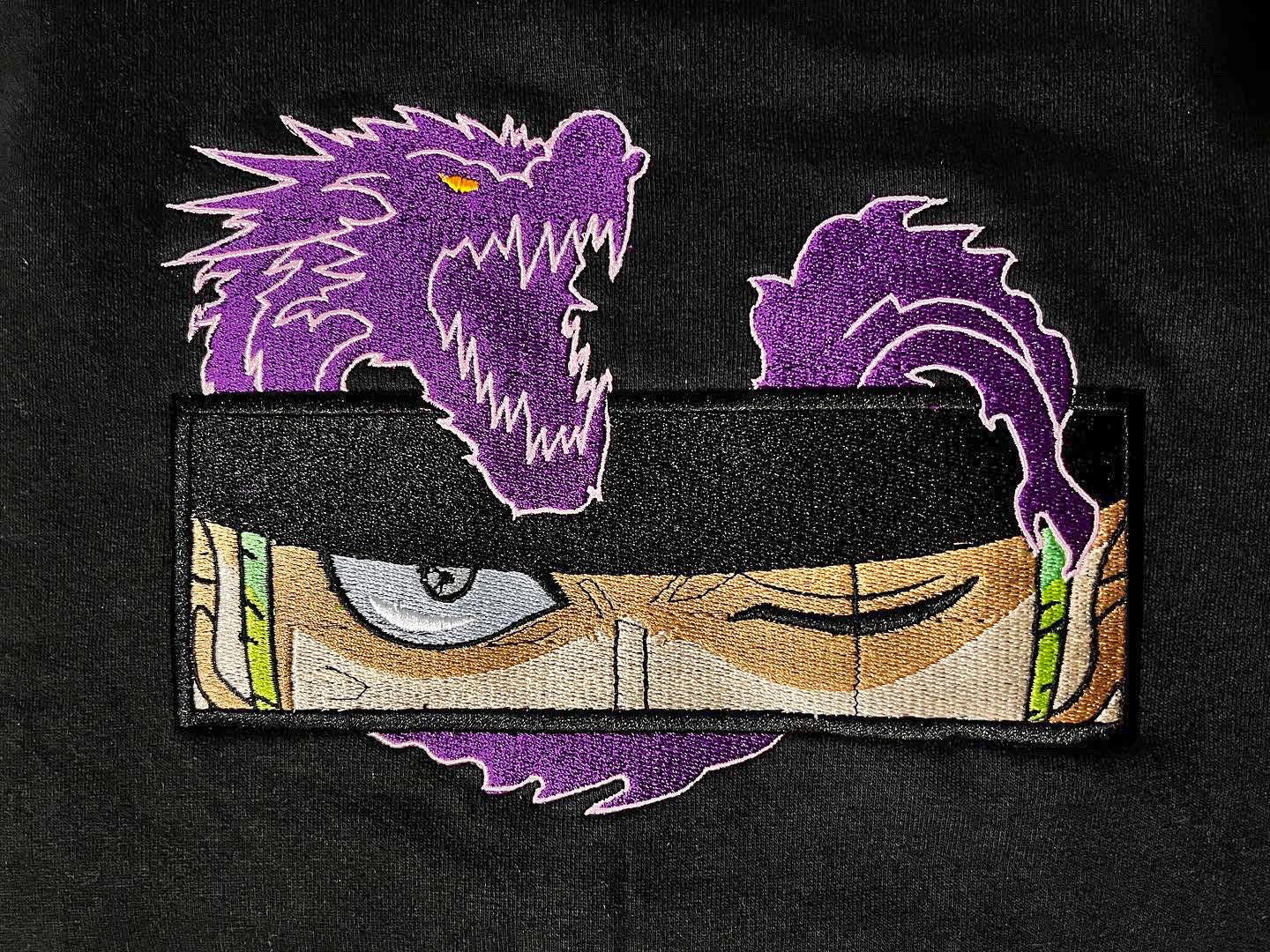 Roronoa Zoro Eyes Embroidery (One Piece)
